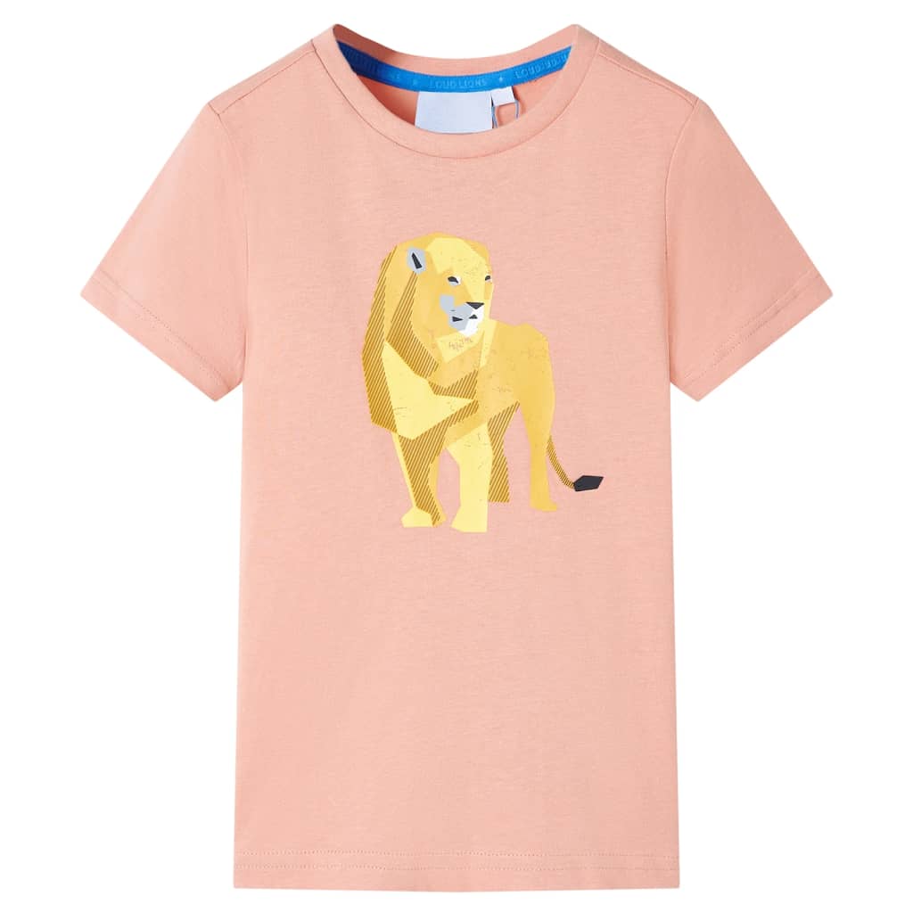 Vidaxl Child's Shirt 140 Light Orange