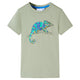 Vidaxl Child's Shirt avec manches courtes 116 Light Kakikentig