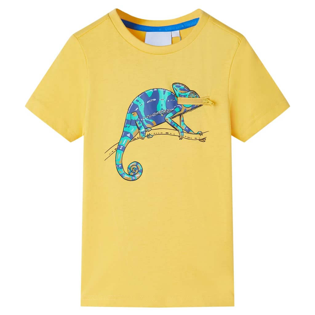 Chemise pour enfants vidaxl avec manches courtes 128 brillant brillant