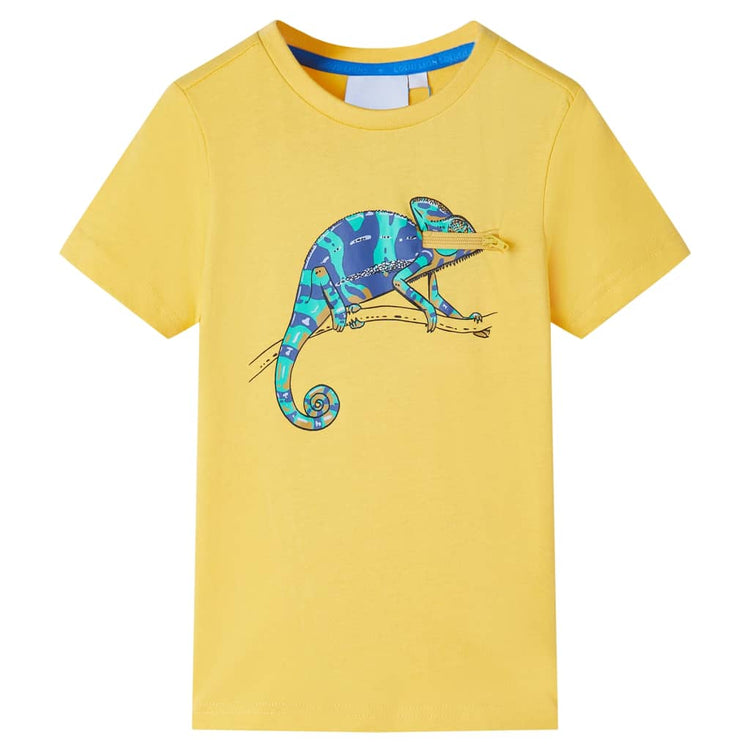 Chemise pour enfants vidaxl avec manches courtes 128 brillant brillant