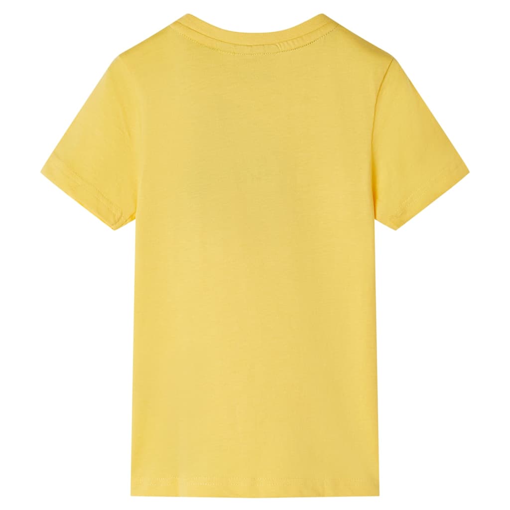 Vidaxl Child's Shirt avec manches courtes 140 Copper clair colorés