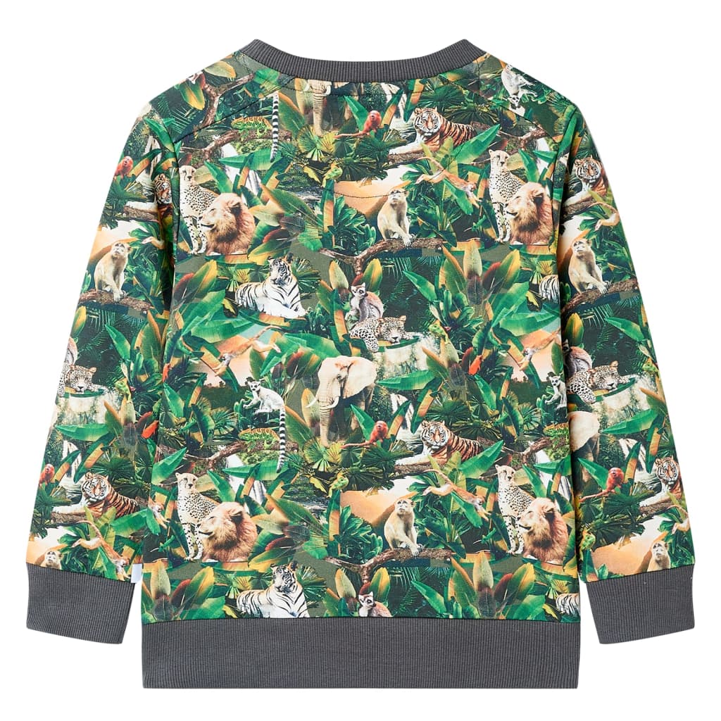 Pull pour enfants Vidaxl 128 oudpetrol