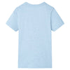 Vidaxl Child's Shirt 128 Bleu doux mélangé
