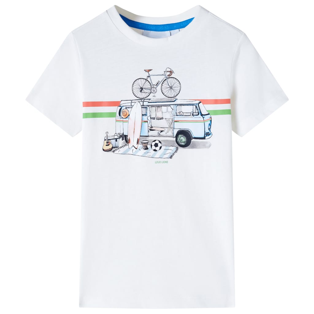 Vidaxl Child's Shirt 92 Ecru