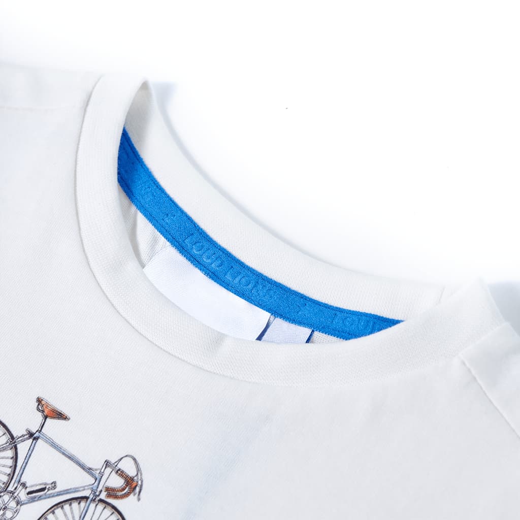 Vidaxl Child's Shirt 116 Ecru