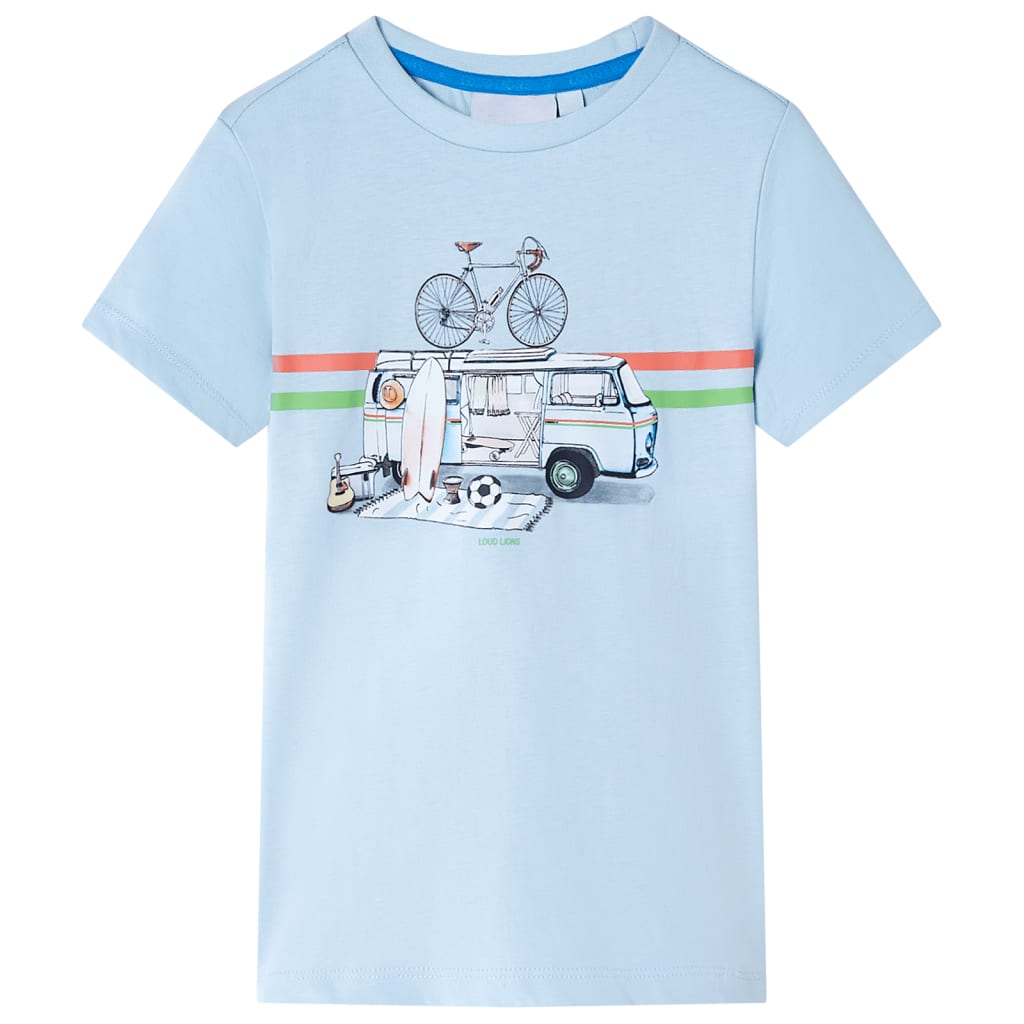 Vidaxl Child's Shirt 92 Bleu clair