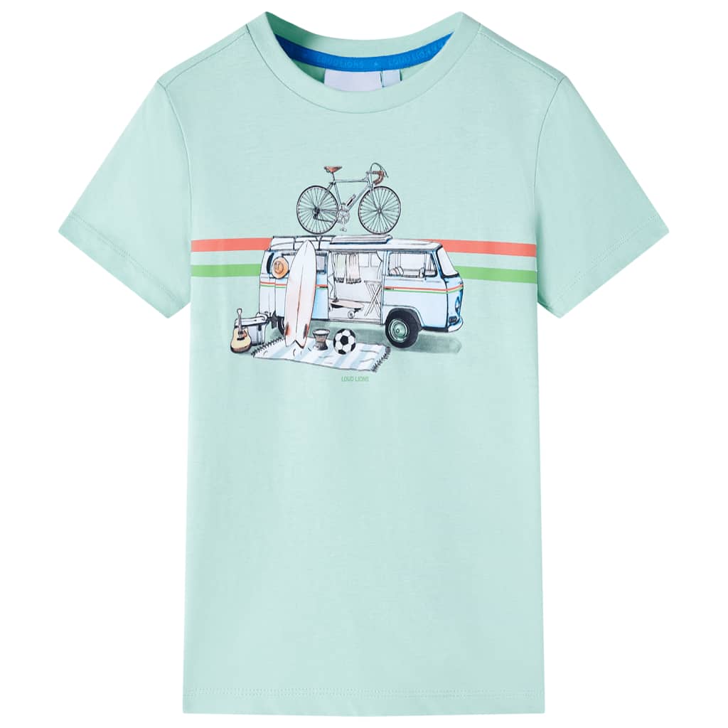 Vidaxl Children's Shirt 104 Light menthe colored