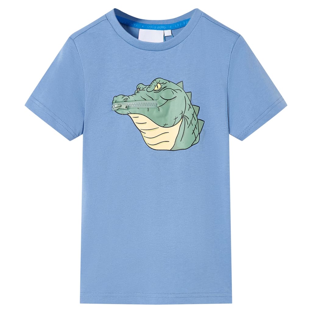 Vidaxl Child's Shirt 92 Central Blue