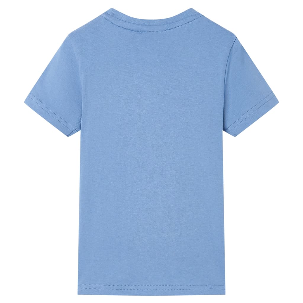 Vidaxl Child's Shirt 128 Central Blue