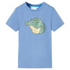 Vidaxl Child's Shirt 140 Central Blue