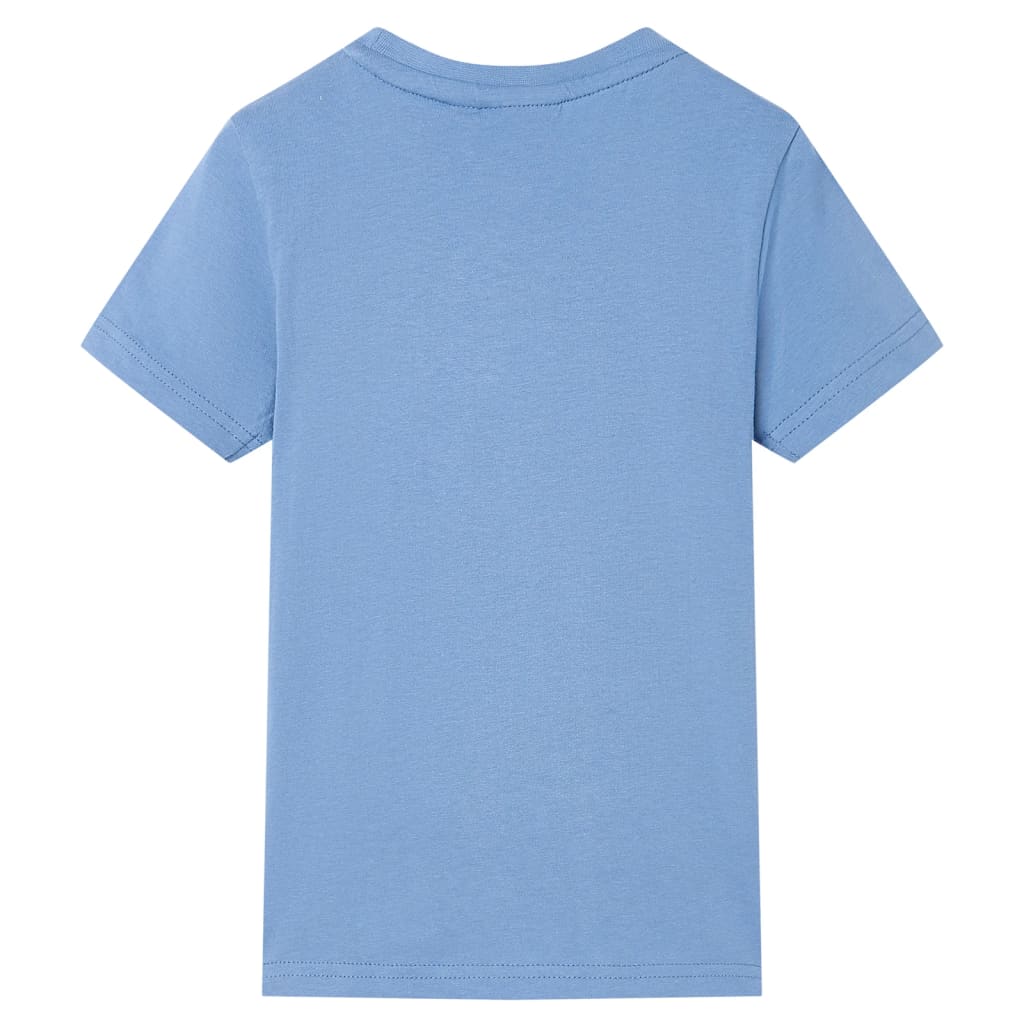 Vidaxl Child's Shirt 140 Central Blue