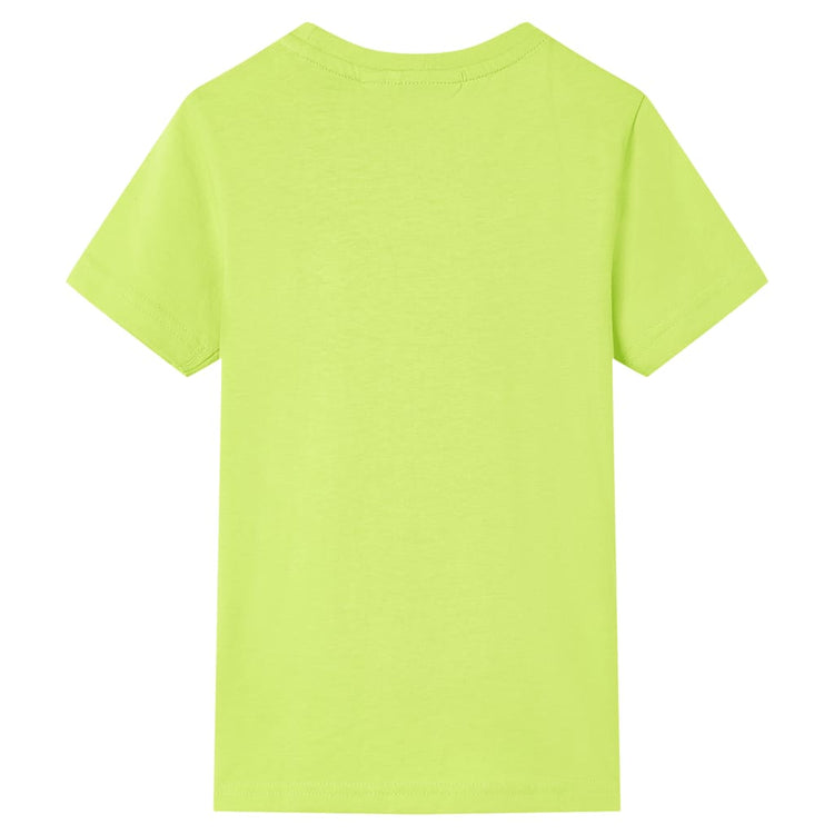 Vidaxl Child's Shirt 104 Limegroen