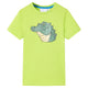 Vidaxl Child's Shirt 116 Limegroen