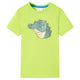 Vidaxl Child's Shirt 128 Limegroen