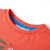 Vidaxl Child's Shirt avec manches courtes 116 rouge clair