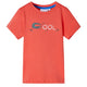 Vidaxl Child's Shirt avec manches courtes 128 rouge clair