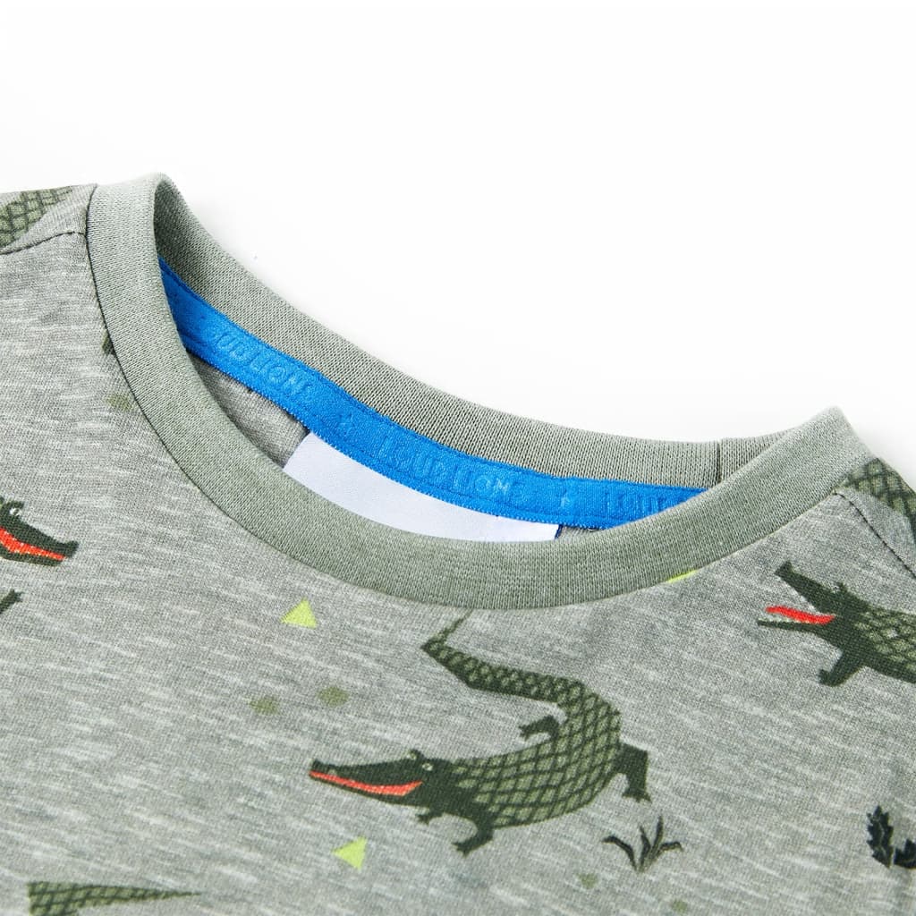 Vidaxl Child's Shirt 92 mixte lichtkaki