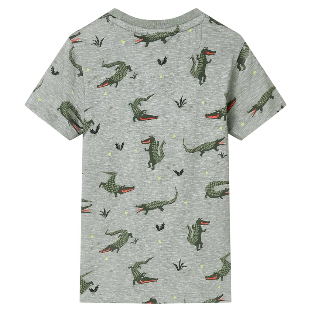 Vidaxl Child's Shirt 104 mixte lichtkaki