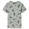 Vidaxl Child's Shirt 128 mixte lichtkaki