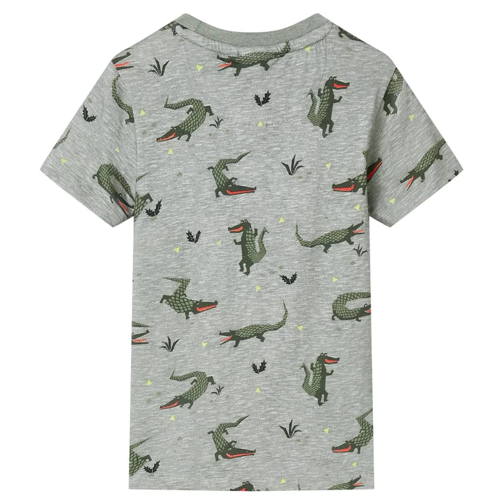 Vidaxl Child's Shirt 128 mixte lichtkaki