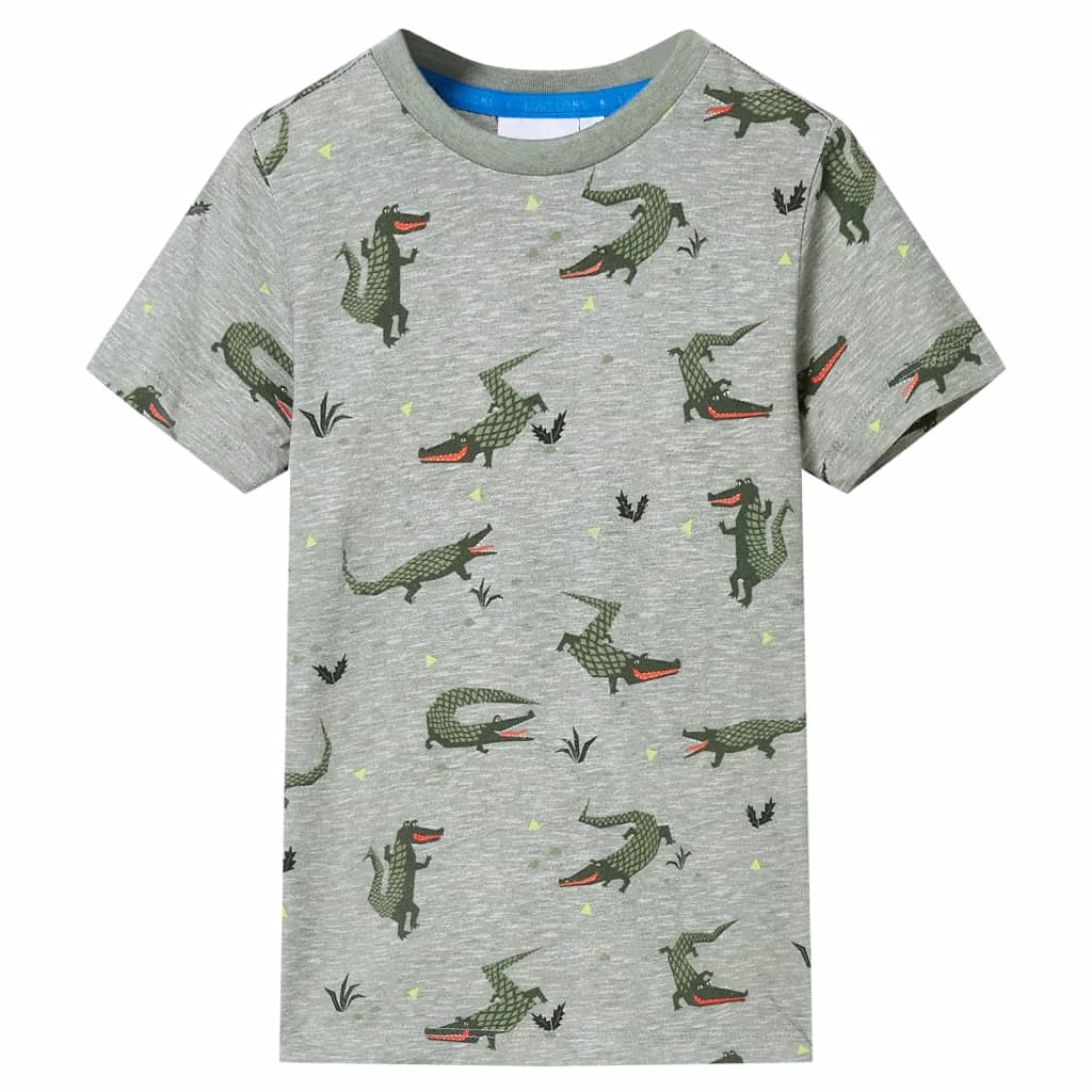 Vidaxl Child's Shirt 140 mixte lichtkaki