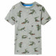 Vidaxl Child's Shirt 140 mixte lichtkaki