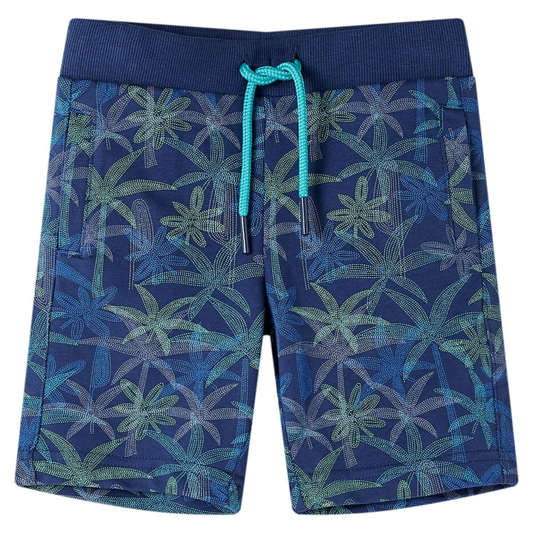 Short pour enfants vidaxl avec trekkoord 104 bleu marine