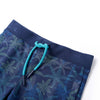 Short pour enfants vidaxl avec trekkoord 104 bleu marine