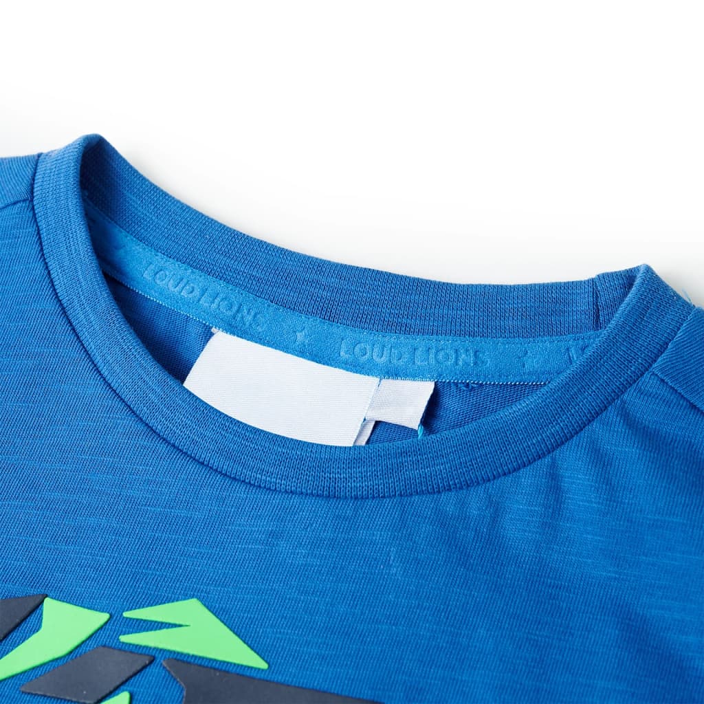 Vidaxl Child's Shirt 128 Bleu