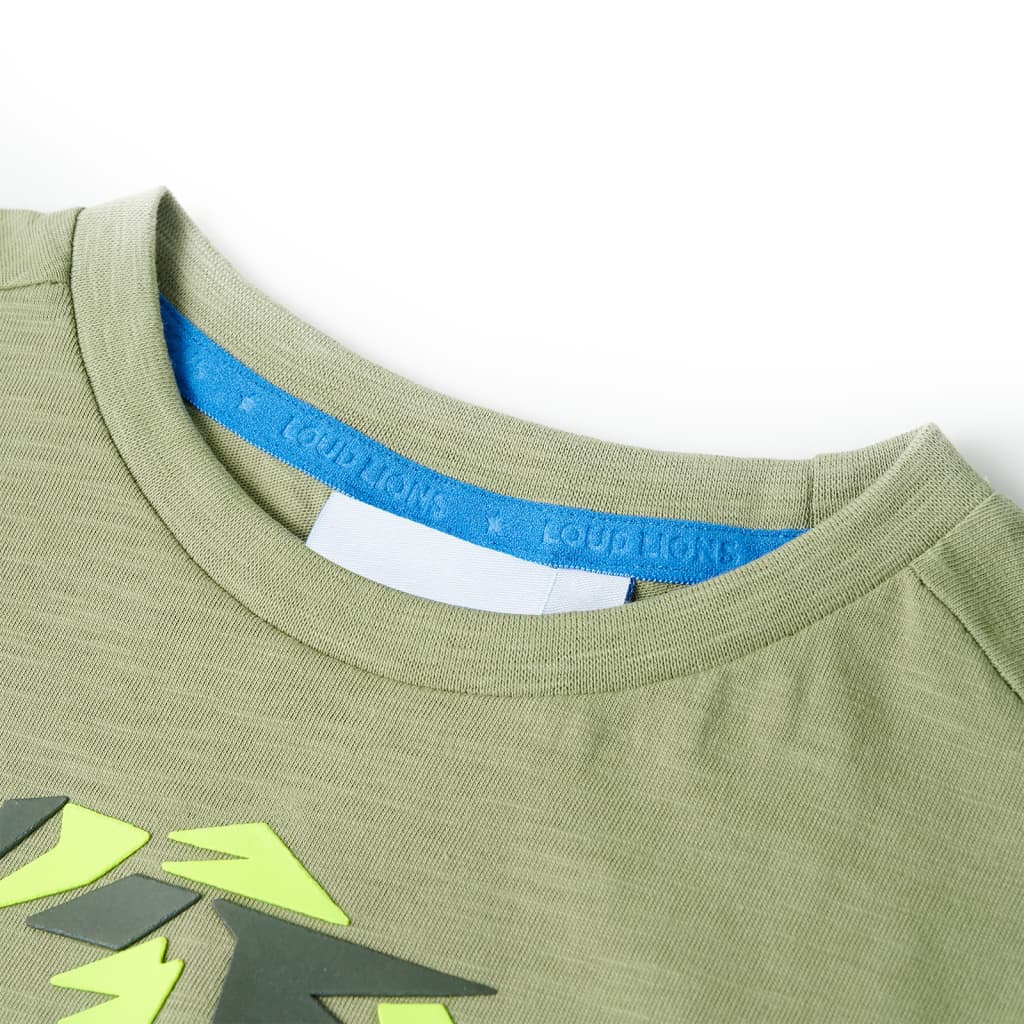 Vidaxl Child's Shirt 92 Lichtkakikleur