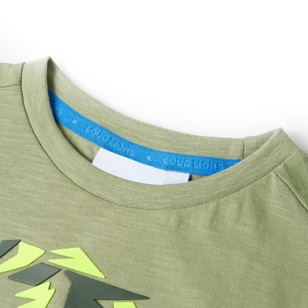 Vidaxl Child's Shirt 128 Light Kakikentig