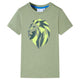 Vidaxl Child's Shirt 140 Light Kakikientig