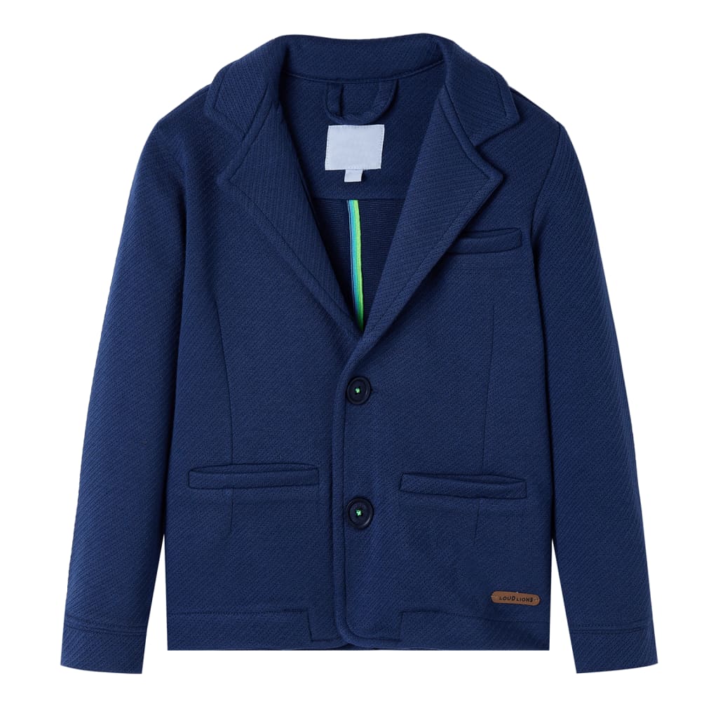 Veste pour enfants vidaxl 92 bleu foncé