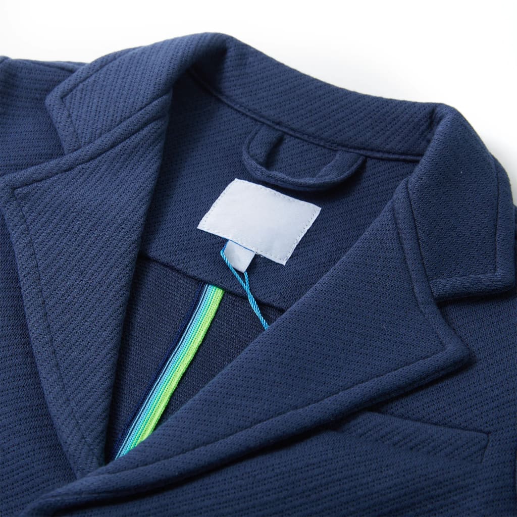 Veste pour enfants vidaxl 92 bleu foncé