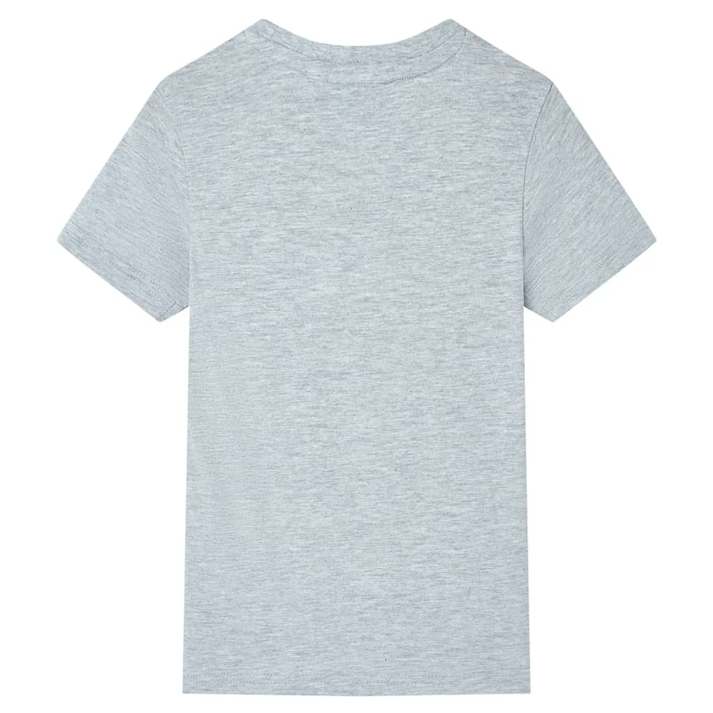 Vidaxl Child's Shirt avec manches courtes 92 Gray