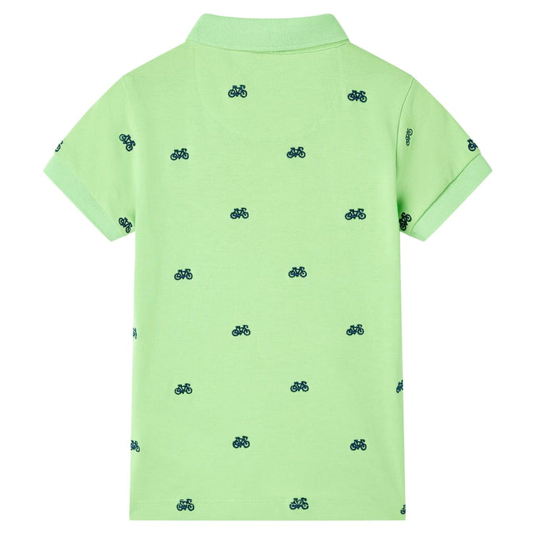 Vidaxl Children's Polo Dut 104 Neongroen