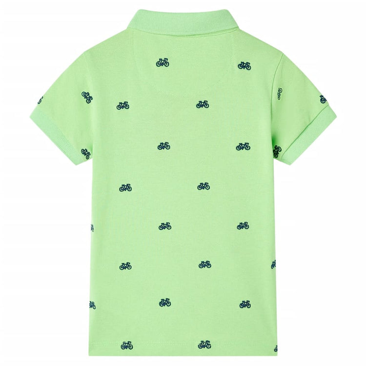 Vidaxl Children's Polo 116 Neongroen