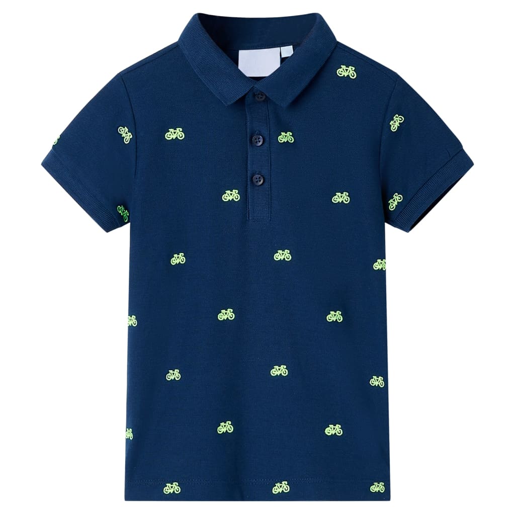 Vidaxl Children's Polo 92 Navy Blue
