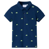 Vidaxl Children's Polo 92 Navy Blue - afbeelding 1