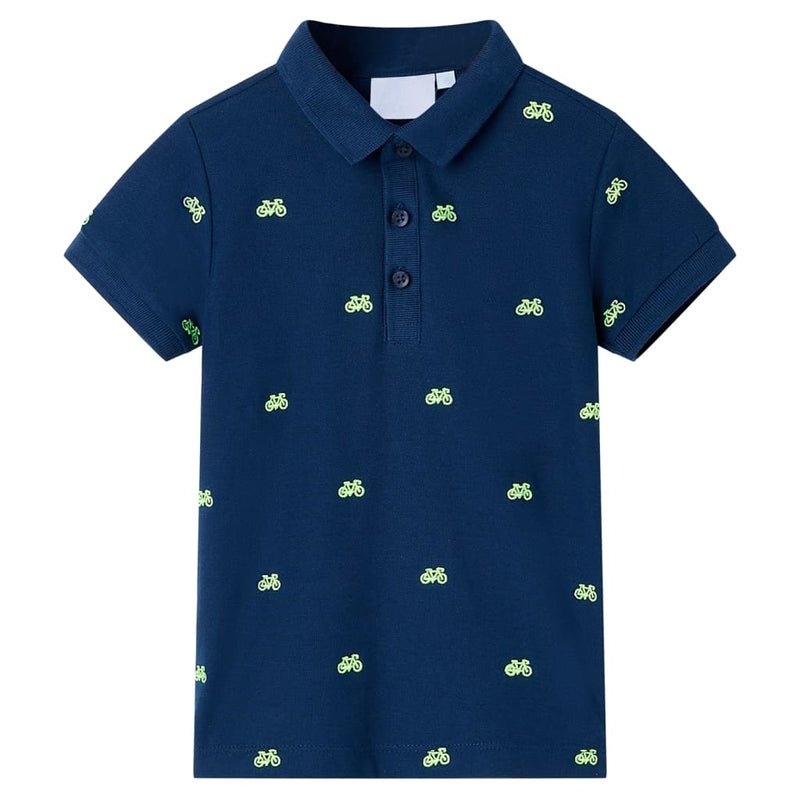 Vidaxl Children's Polo 92 Navy Blue