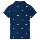 Vidaxl Children's Polo 92 Navy Blue - afbeelding 2