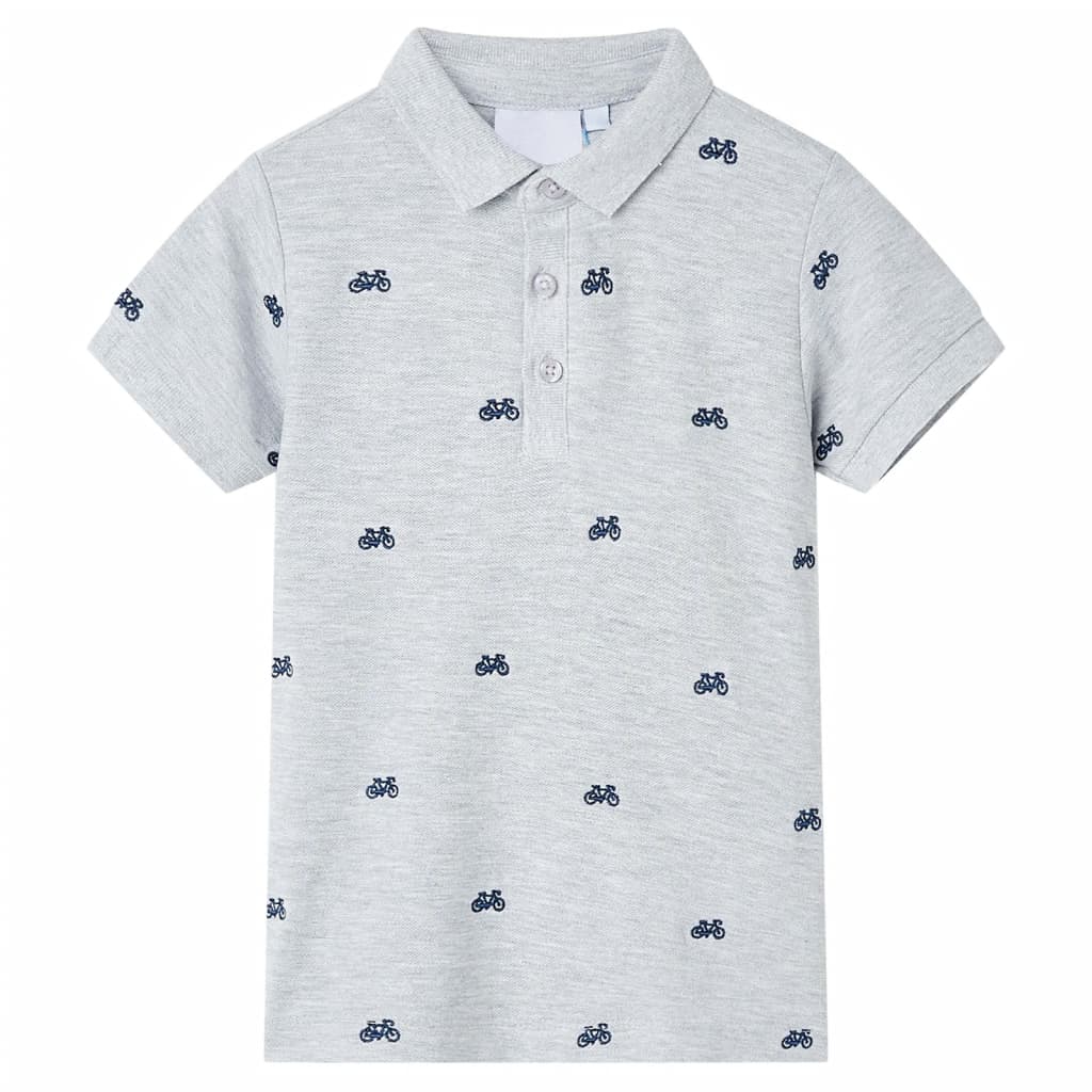 Vidaxl Polo pour enfants 92 Gray mixte