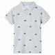 Vidaxl Polo pour enfants 92 Gray mixte