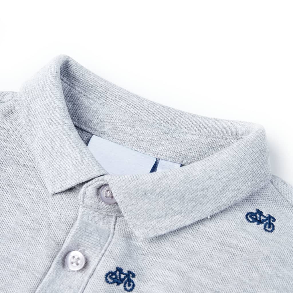 Vidaxl Polo pour enfants 92 Gray mixte