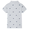 Vidaxl Polo pour enfants 140 Gray mixte