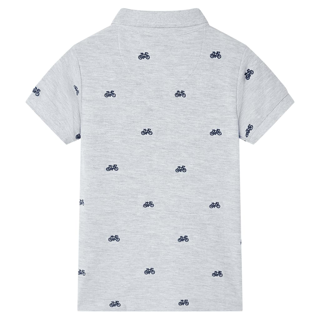 Vidaxl Polo pour enfants 140 Gray mixte