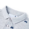 Vidaxl Polo pour enfants 140 Gray mixte