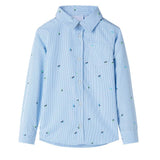 Vidaxl Child's Shirt 92 Bleu clair - afbeelding 1