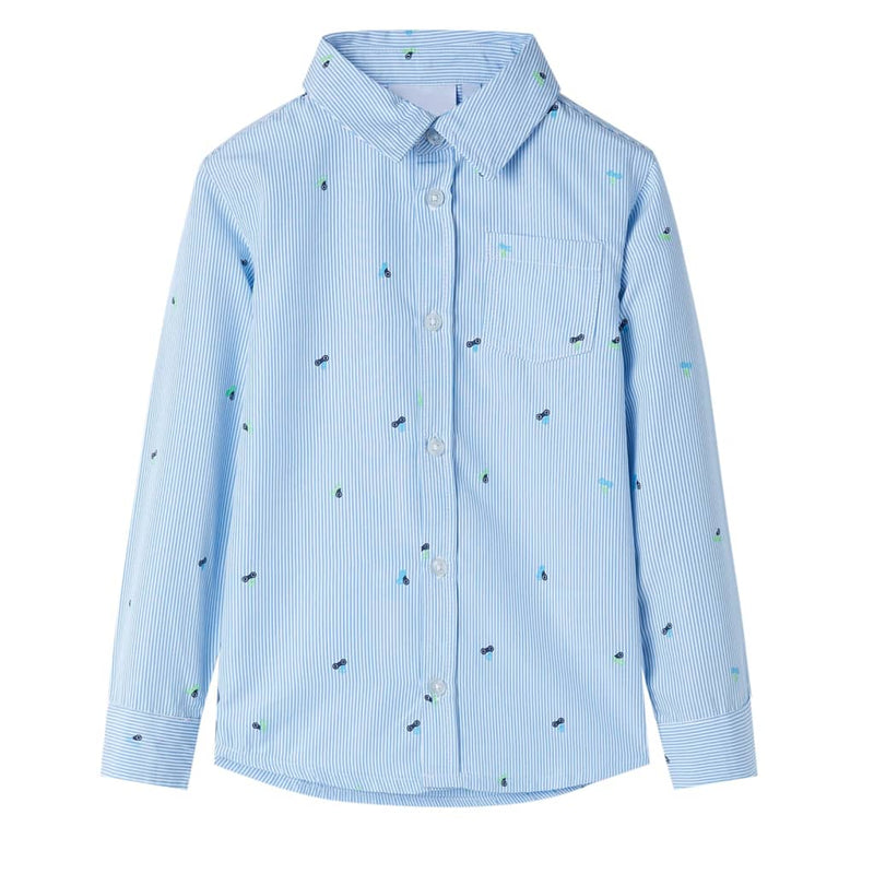 Vidaxl Child's Shirt 92 Bleu clair