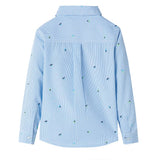 Vidaxl Child's Shirt 92 Bleu clair - afbeelding 2